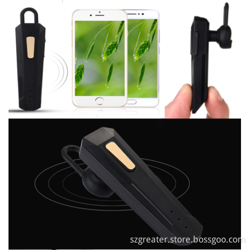 Newest lightweight mono earphone mini invisible Bluetooth 4.1 Earphone earbuds,single ear headset microphone for phones